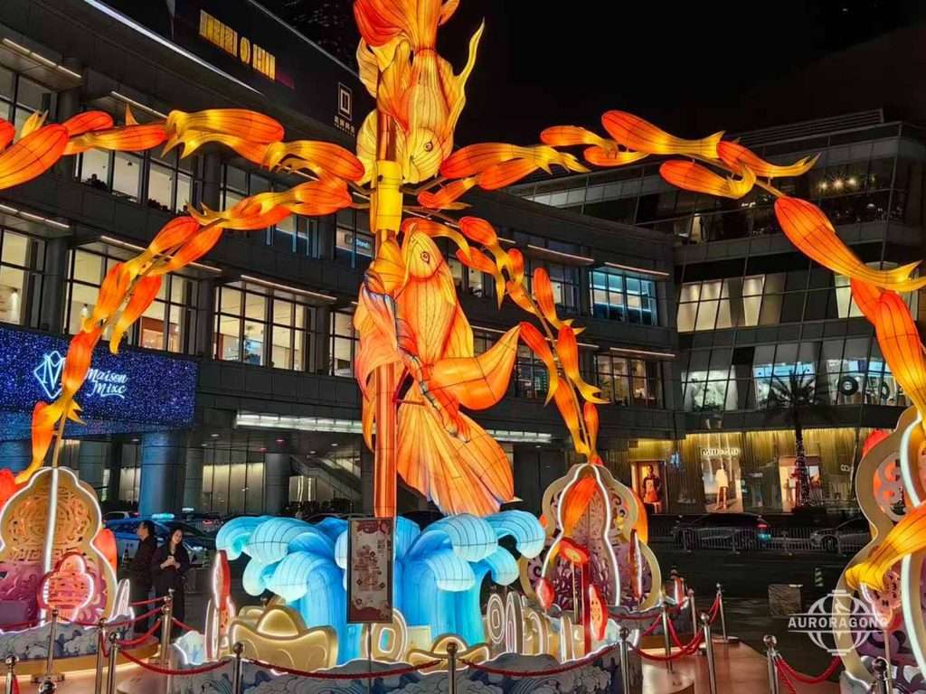immersive zigong lantern installation creating emotional visitor journey