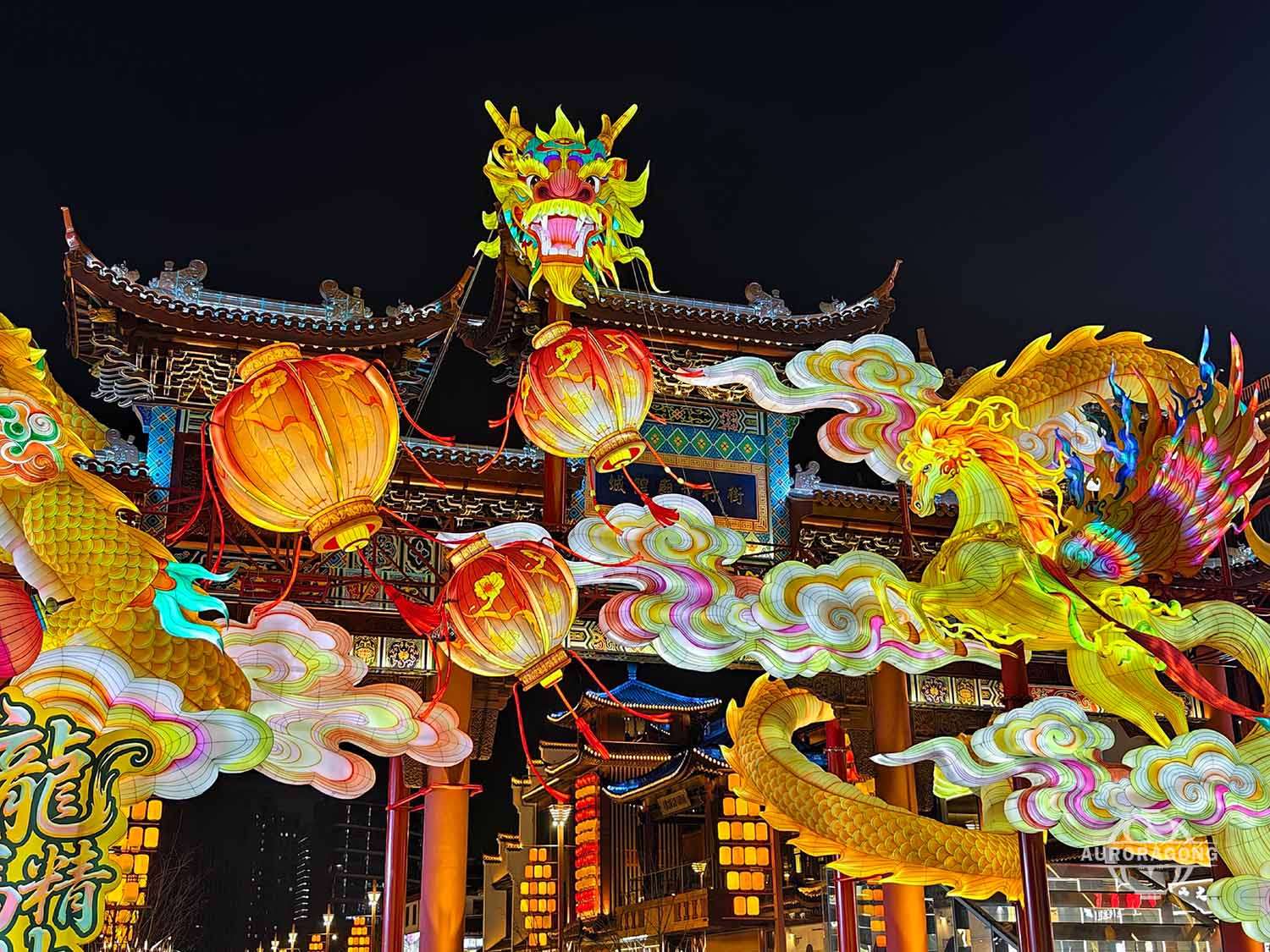 Chinese Cultural Themed Lantern for Festivals & Events