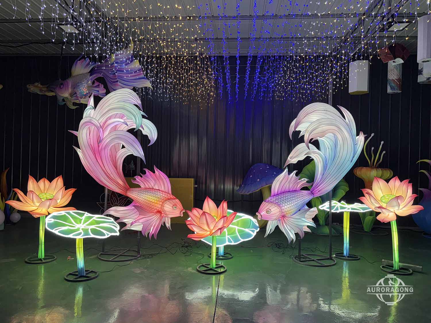 Carp Lantern for Cultural Exhibitions