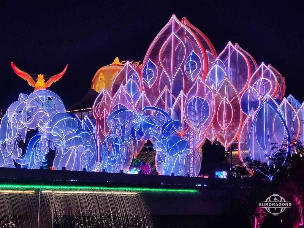 Custom Large Outdoor LED Light Sculpture
