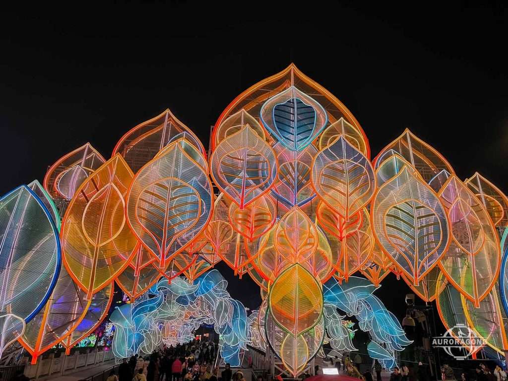 LED Light Sculpture For Festival & Landscape Decoration