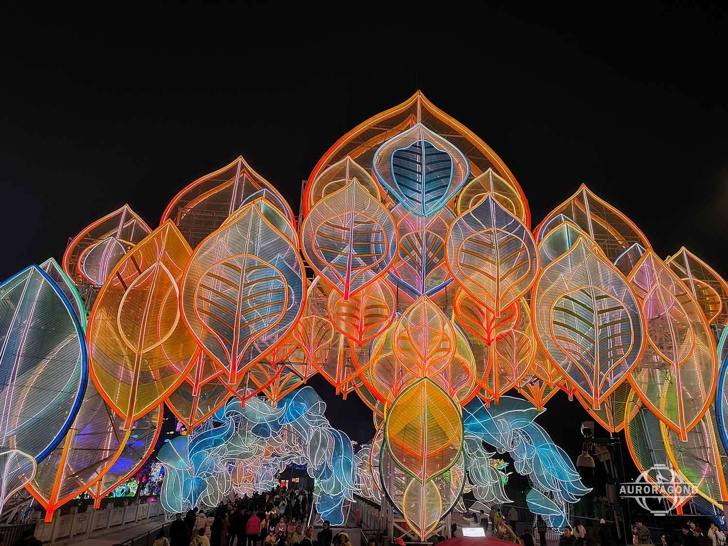 LED Light Sculpture For Festival & Landscape Decoration