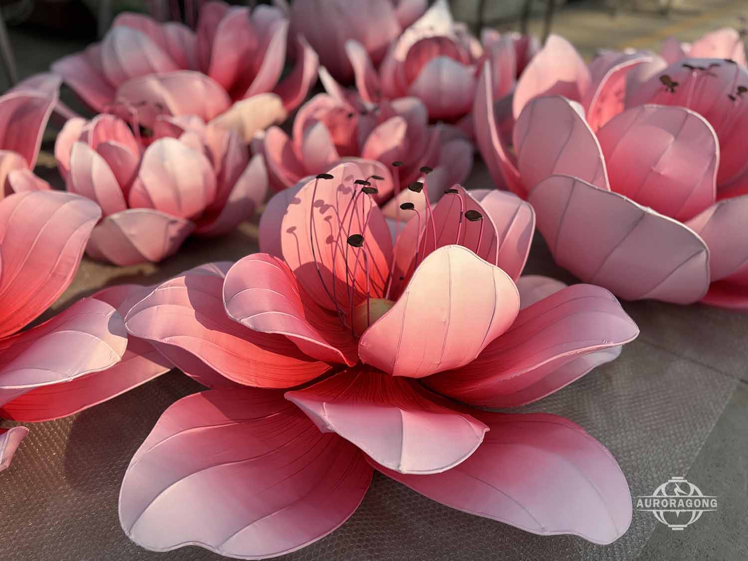 Chinese Festival Peach Blossom Lantern