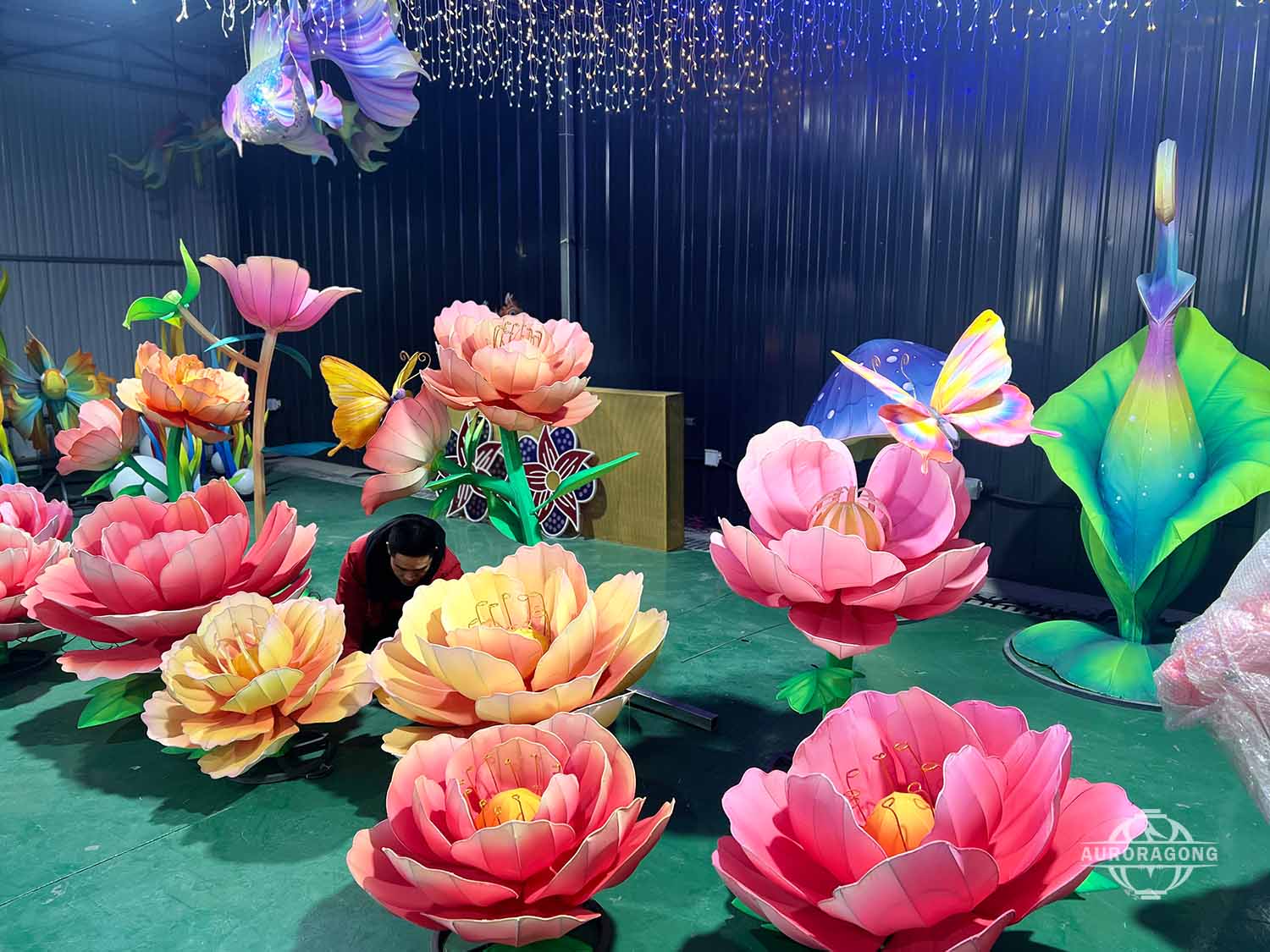 Peony Lantern