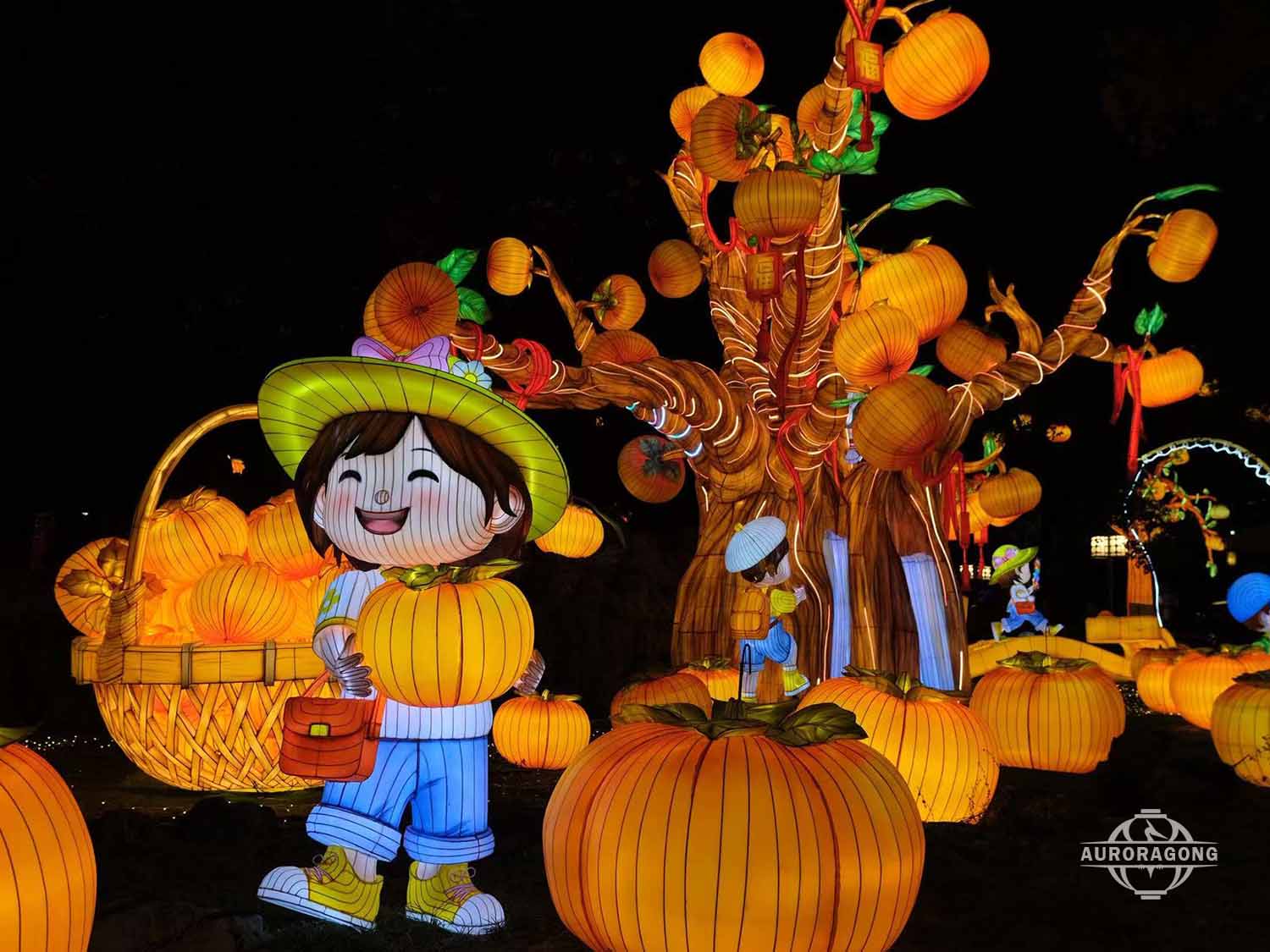 Chinese Cultural Lanterns for Theme Parks