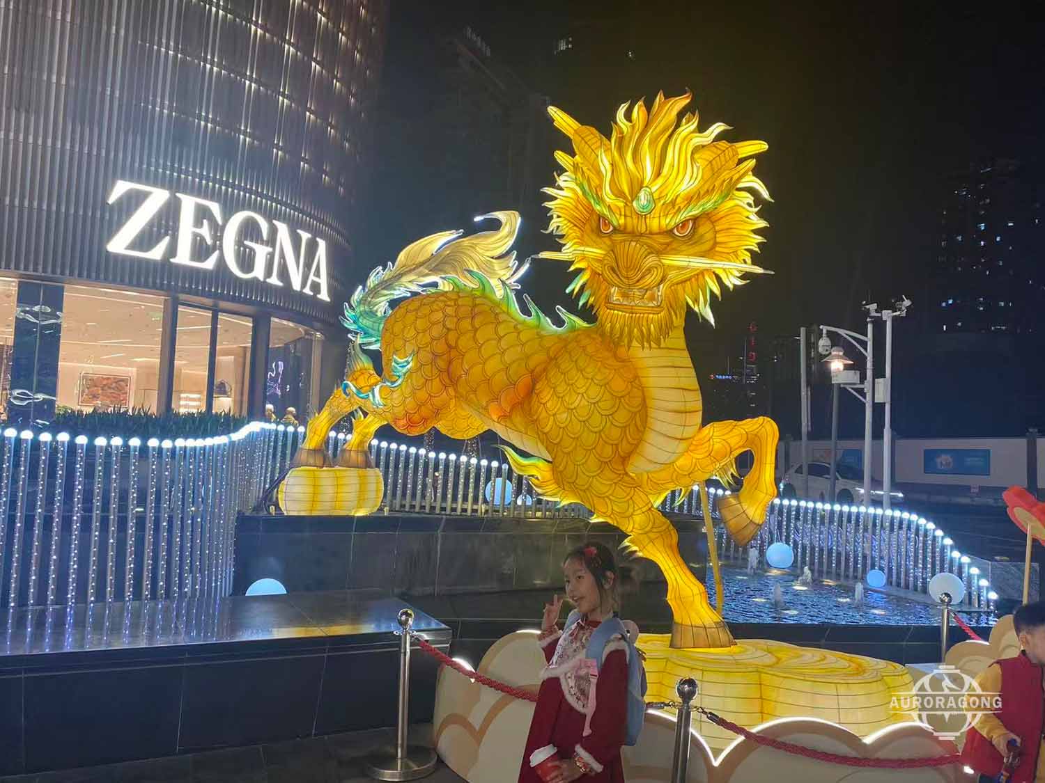 Chinese Dragon Lanterns For Chinese Unicorn