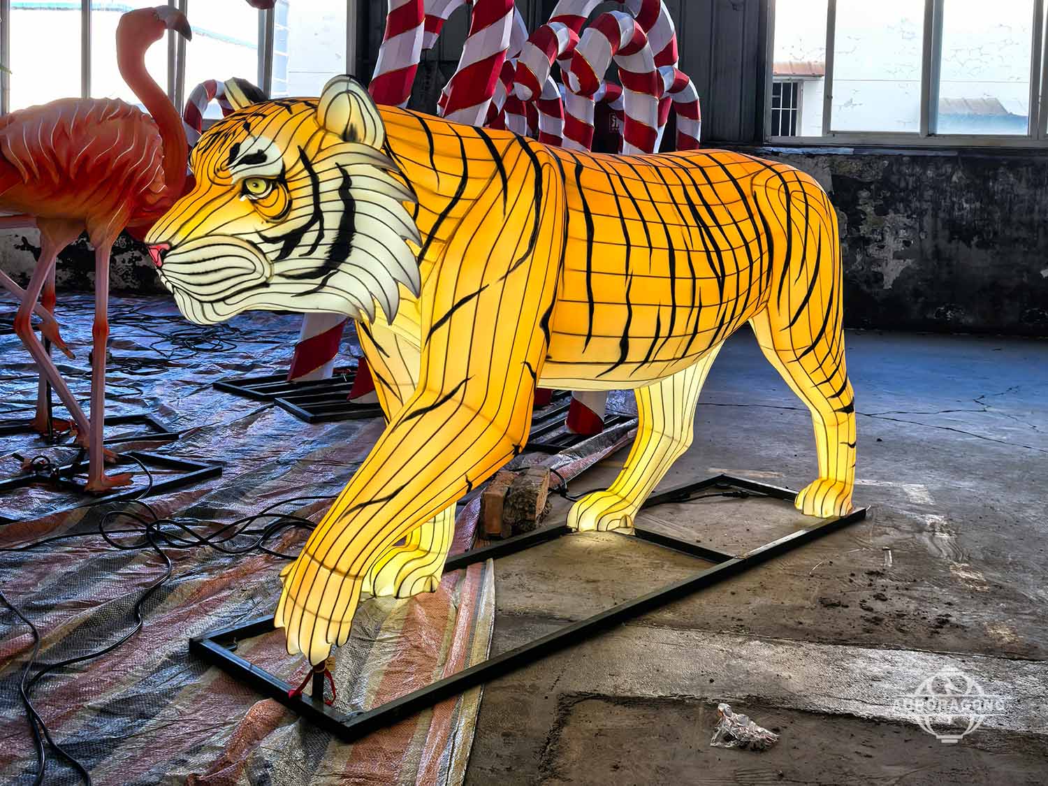 Custom Tiger Lantern