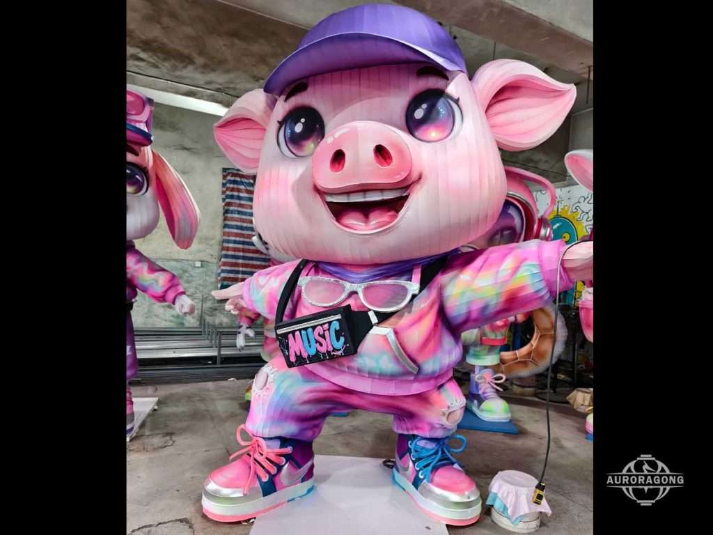 Zodiac Pig Lantern
