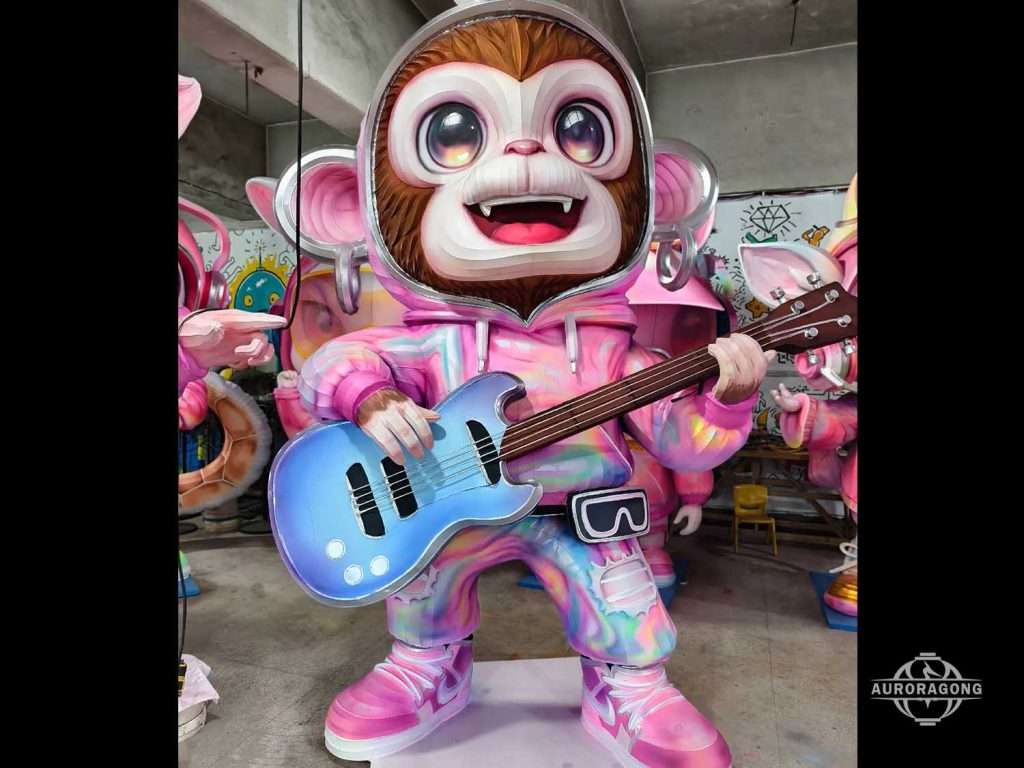 Zodiac Monkey Lantern