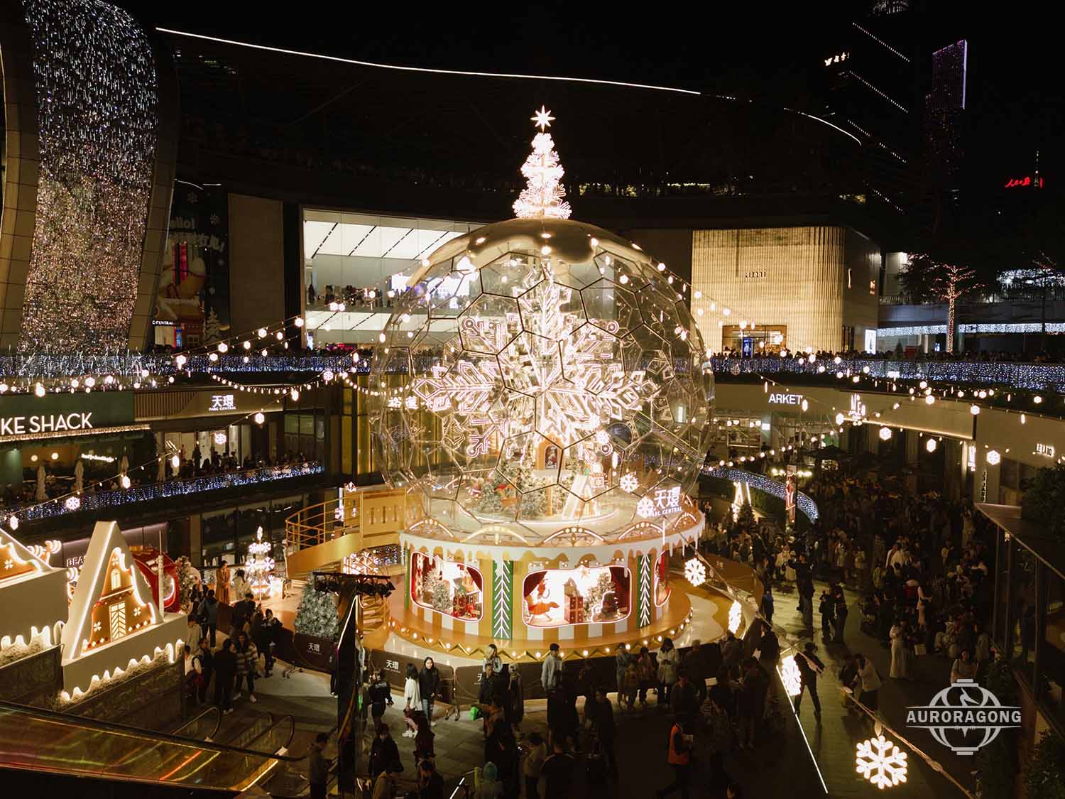 Custom Christmas Light Installation