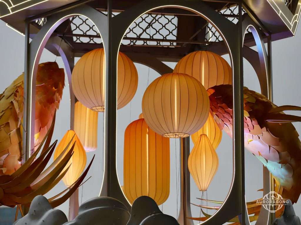 Interactive Fish Lantern Art Experience