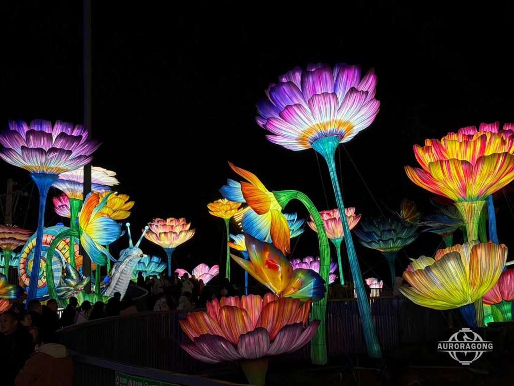 Artificial Glowing Flower Lantern