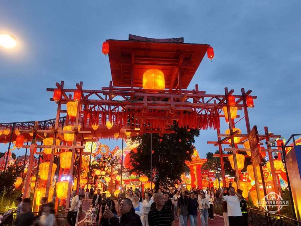 Custom Festival Lantern Passage Entrance