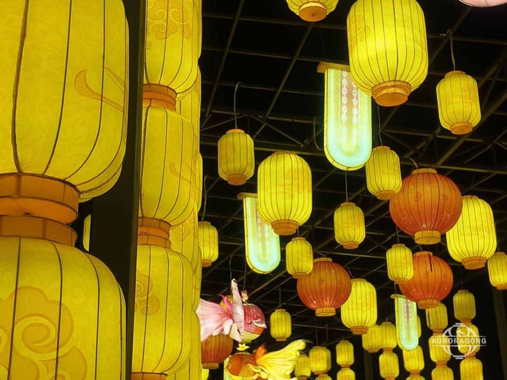 Custom Fish Lantern Tunnel for Festivals