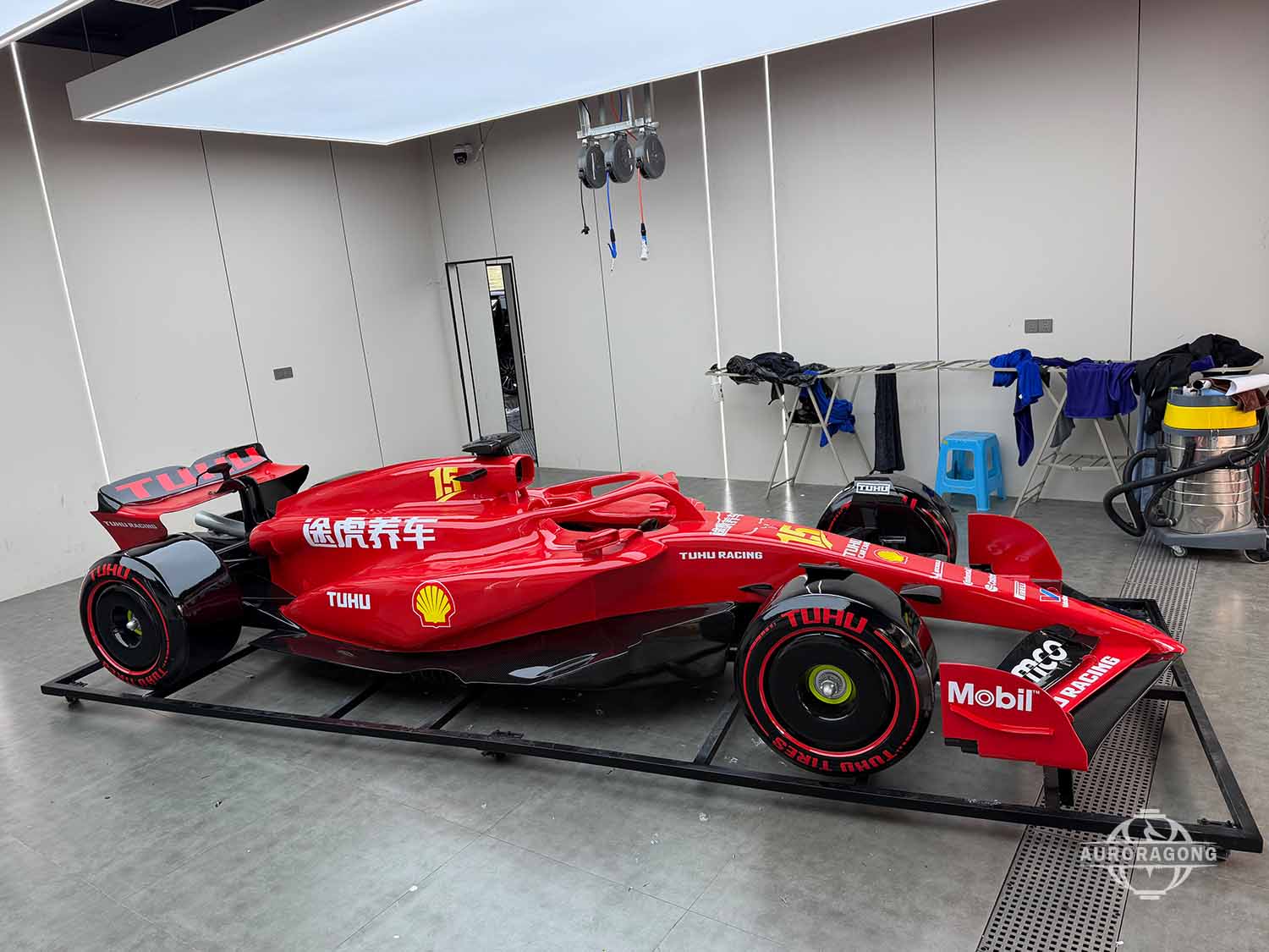 Full-Scale Formula Racing Car for exhibit