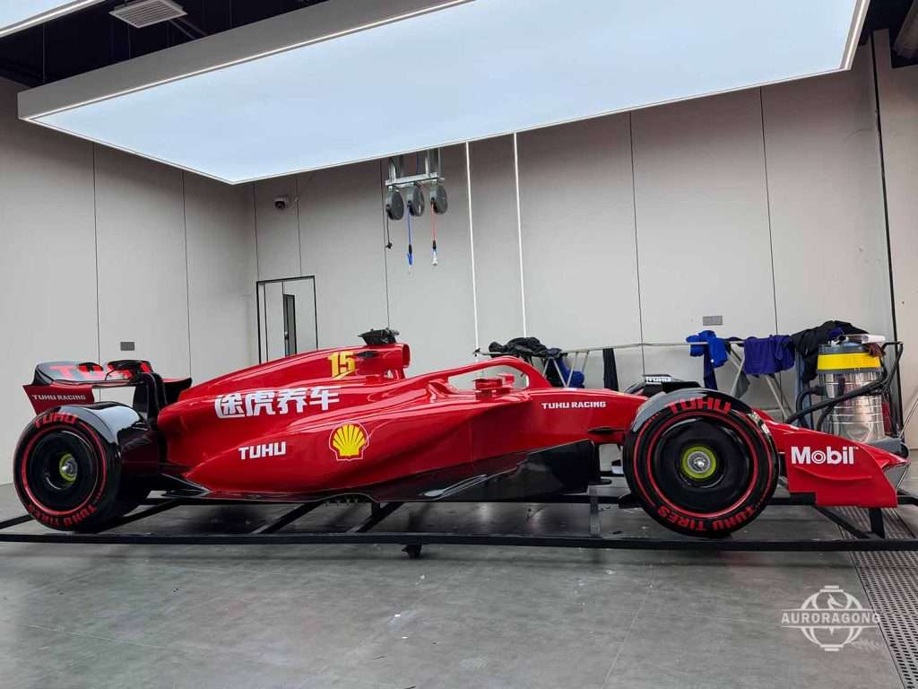 Fiberglass Full-Scale Formula Racing Car