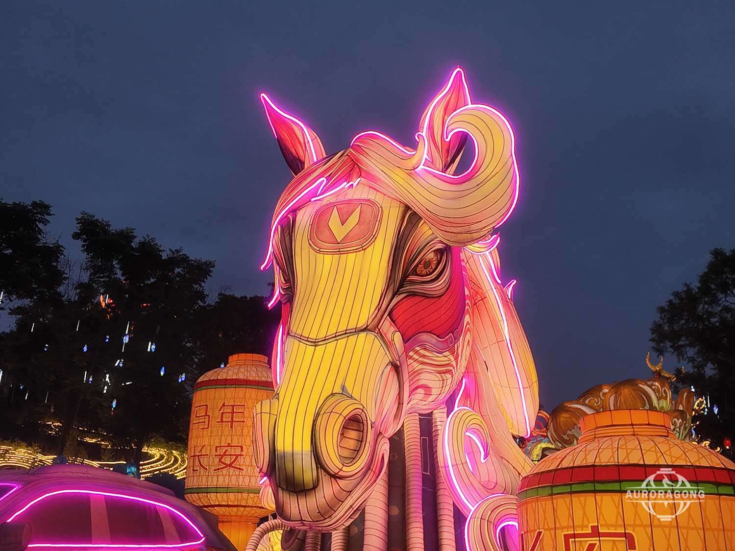 Customized Horse Lantern