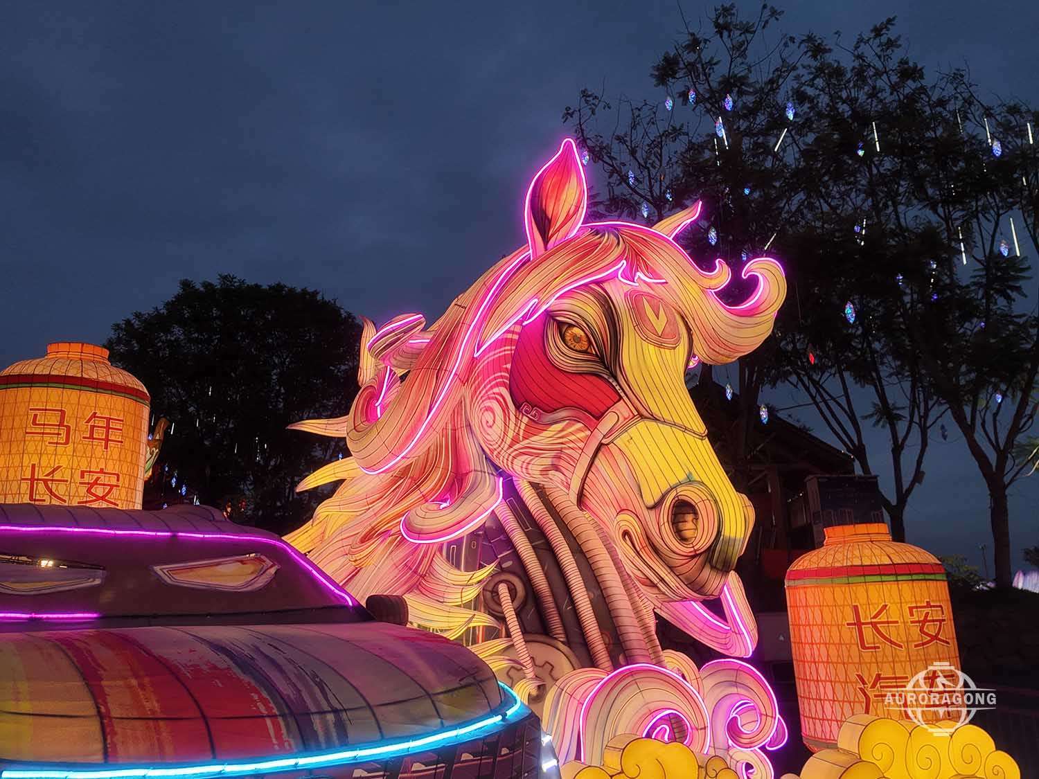 Brand Customized Horse Lantern