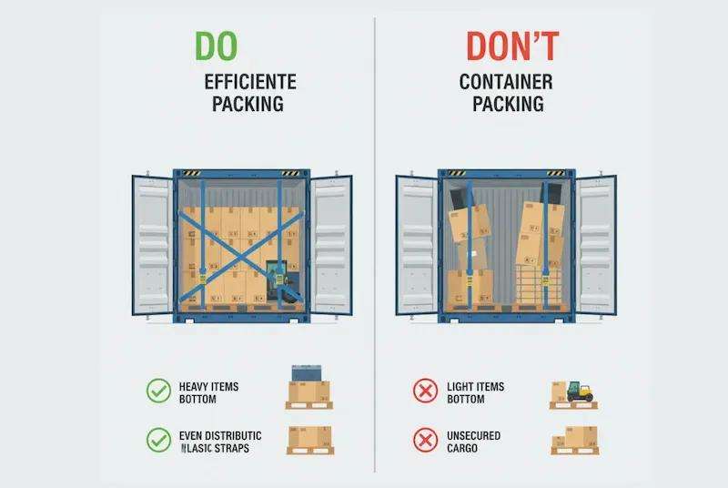 Shipping risks for giant festival lanterns during ocean freight