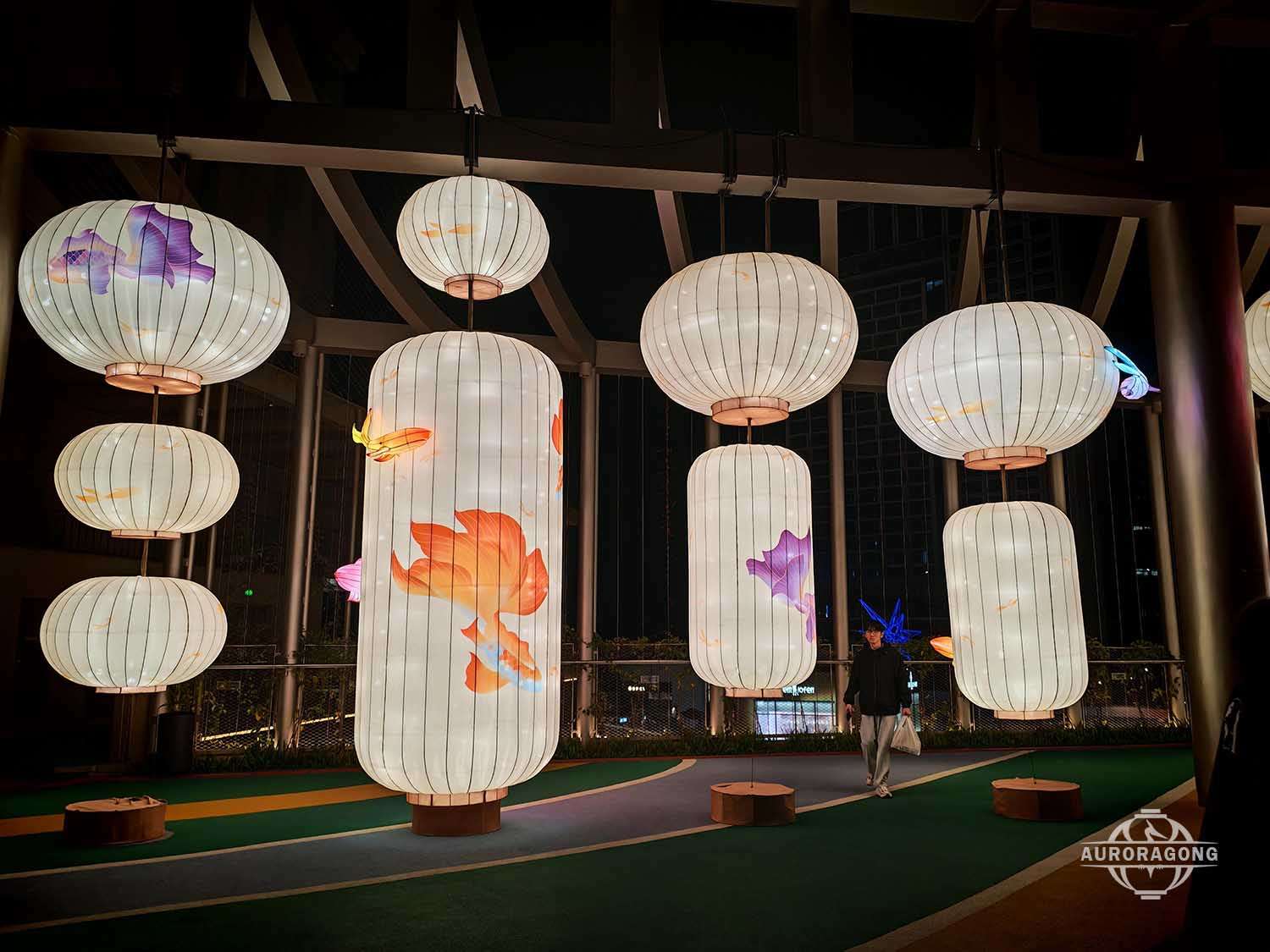 Carp Lantern for Shopping Mall Events