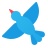 icons8 顶视图鸟 48
