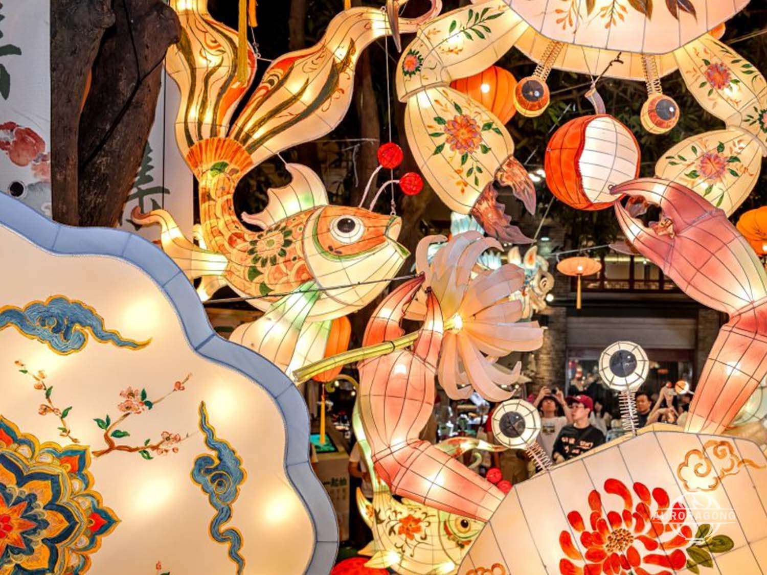 Shopping Mall Decorations - Mid-Autumn Festival Lanterns